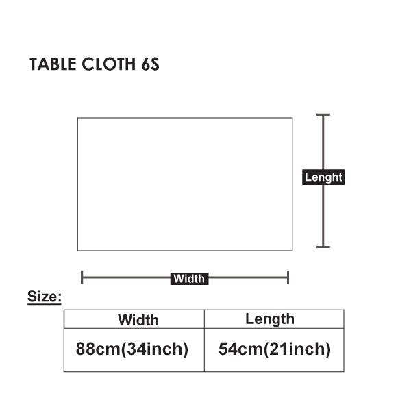 TABLE CLOTH 6S
